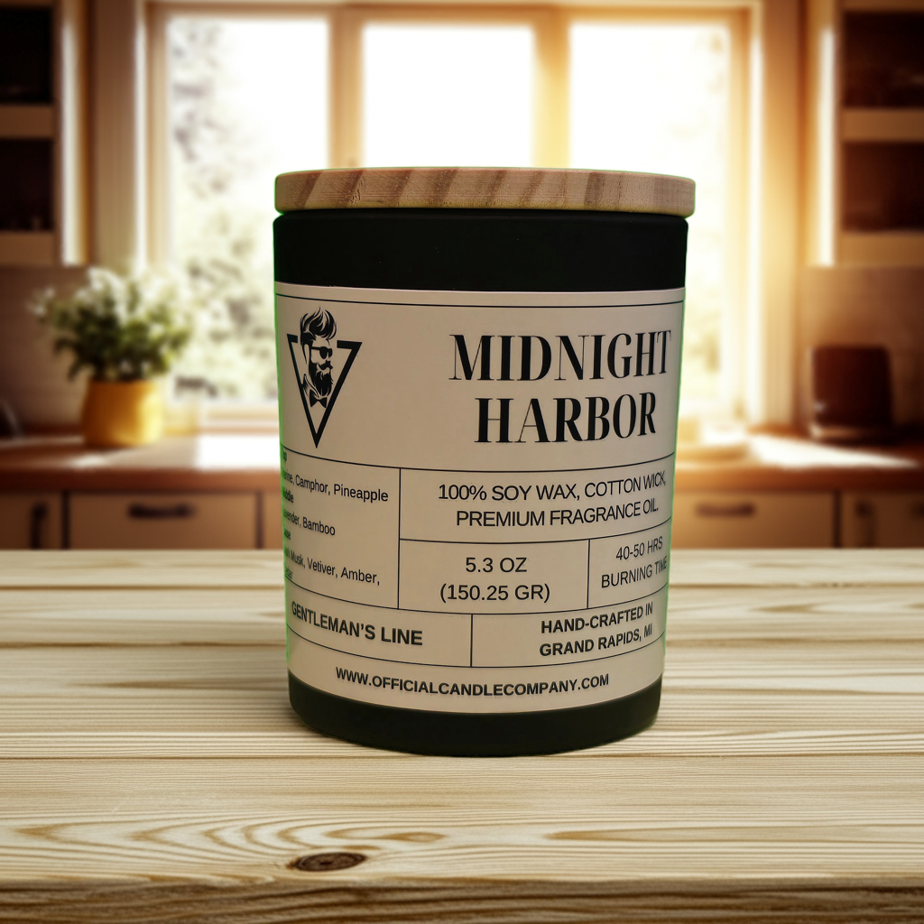 Midnight Harbor Soy Candle
