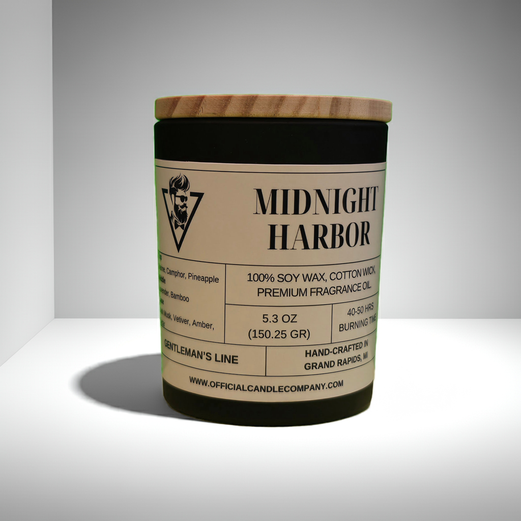 Midnight Harbor Soy Candle