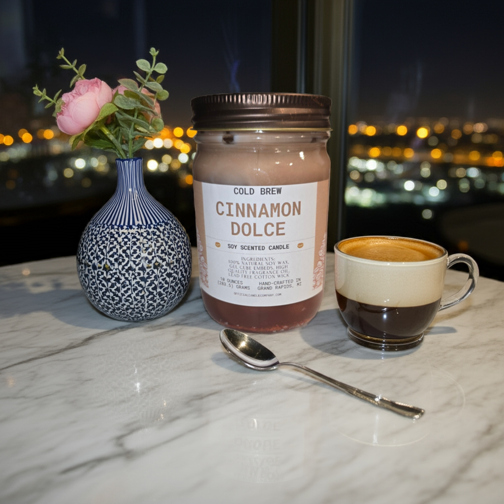 Cold Brew Cinnamon Dolce Candle