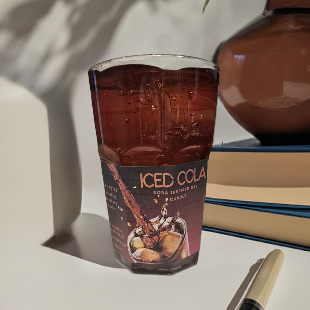 Cola Inspired Gel Candle -20% OFF~Limited Time! Discount will appear when added to cart.