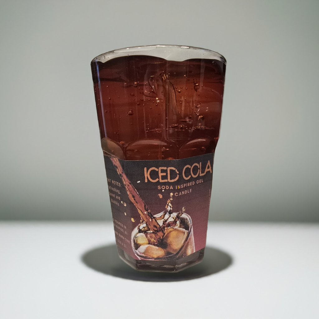 Cola Inspired Gel Candle -20% OFF~Limited Time! Discount will appear when added to cart.