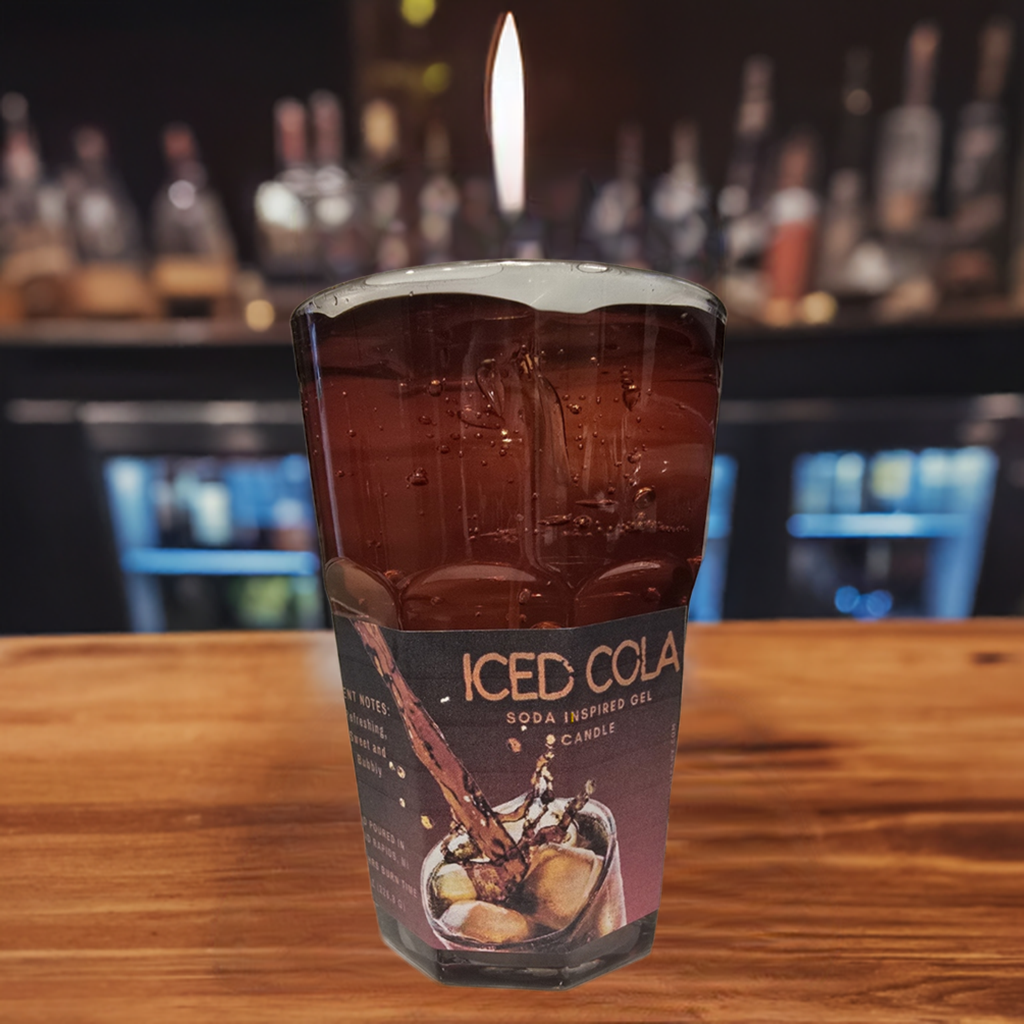Cola Inspired Gel Candle -20% OFF~Limited Time! Discount will appear when added to cart.