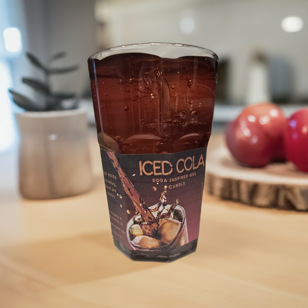 Soda Inspired Gel Candles