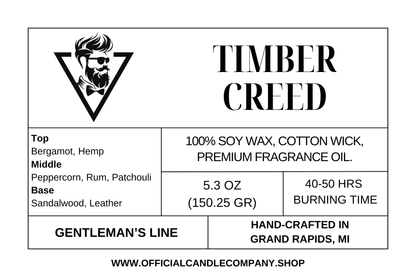 Timber Creed Soy Candle