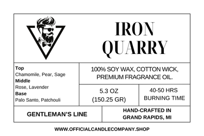 Iron Quarry Soy Candle
