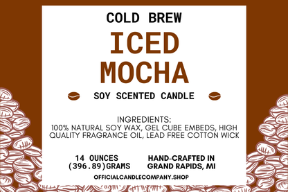 Cold Brew Iced Mocha Candle