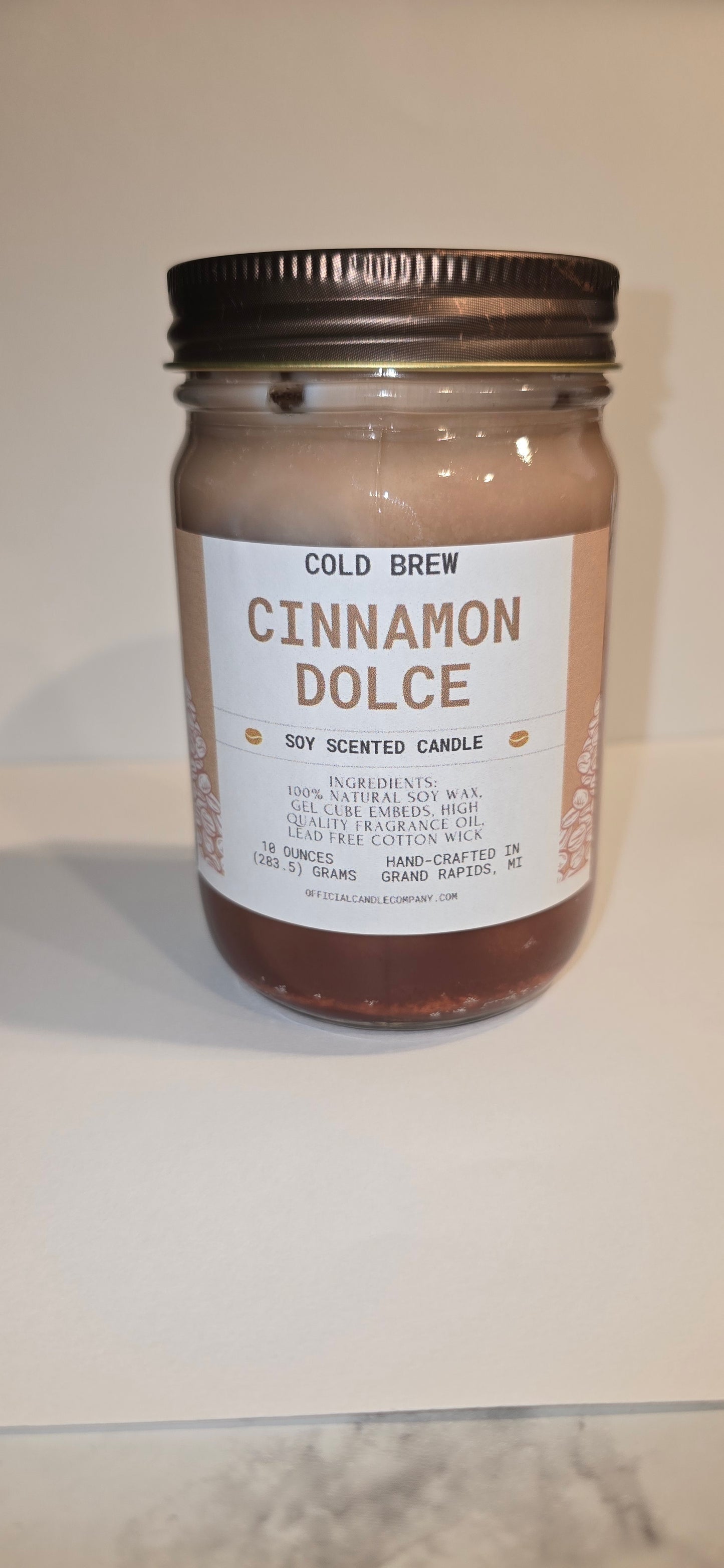 Cold Brew Cinnamon Dolce Candle