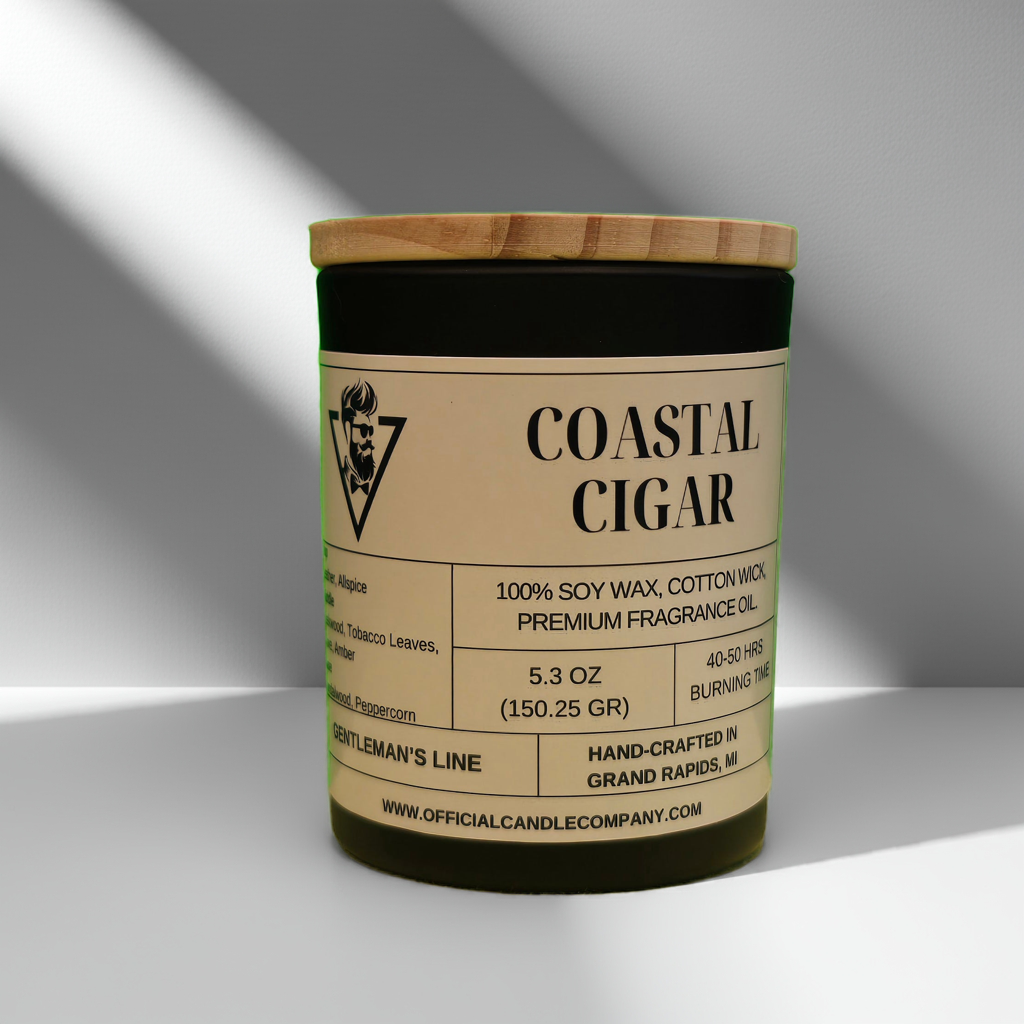 Coastal Cigar Soy Candle