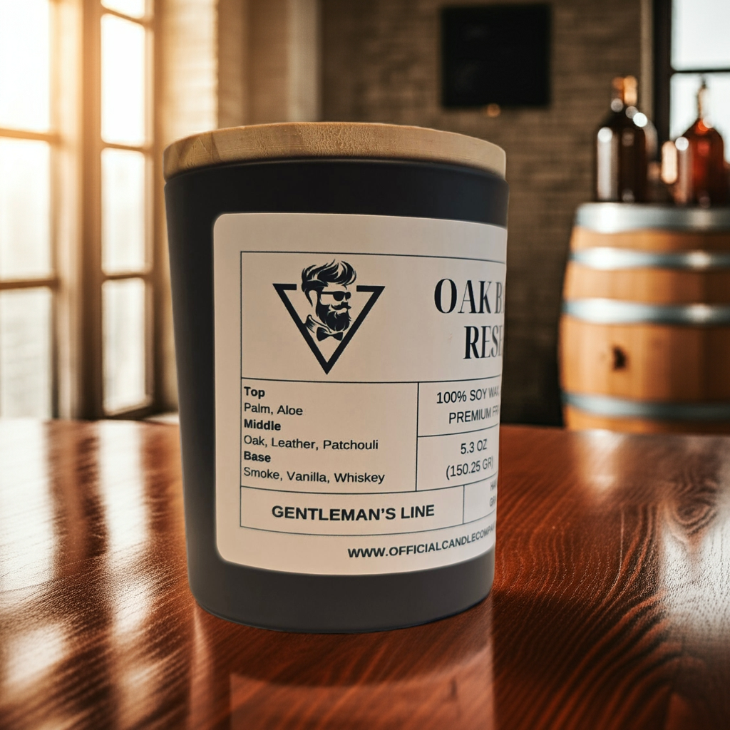 Oak Barrel Reserve Soy Candle