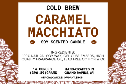 Cold Brew Caramel Macchiato Candle