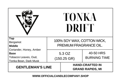 Tonka Drift Soy Candle