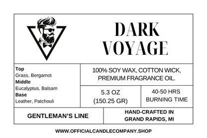 Dark Voyage Soy Candle