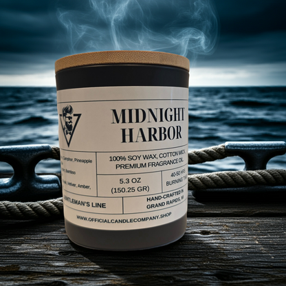 Midnight Harbor Soy Candle