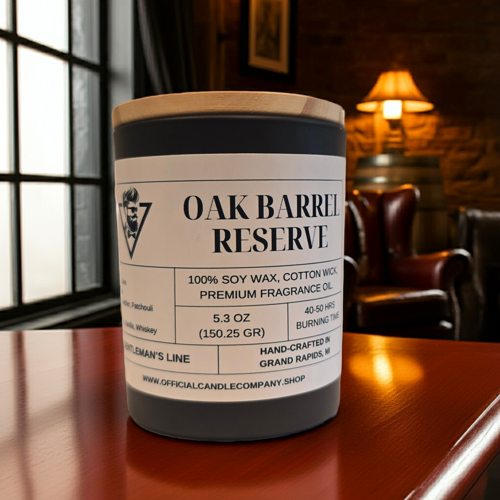 Oak Barrel Reserve Soy Candle
