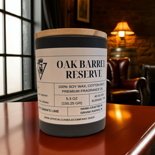 Oak Barrel Reserve Soy Candle