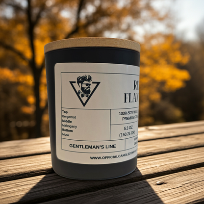 Red Flannel Soy Candle