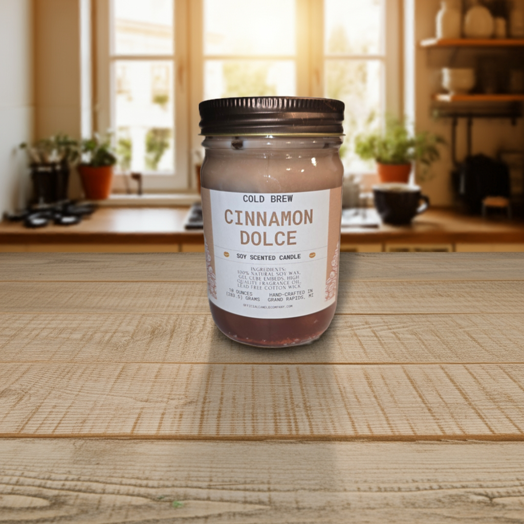 Cold Brew Cinnamon Dolce Candle