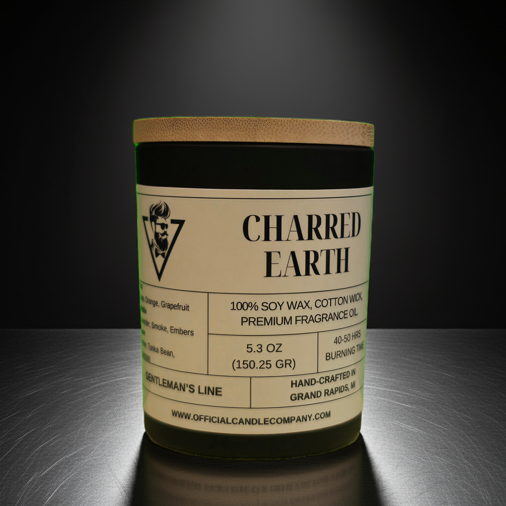 Charred Earth Soy Candle