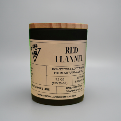 Red Flannel Soy Candle