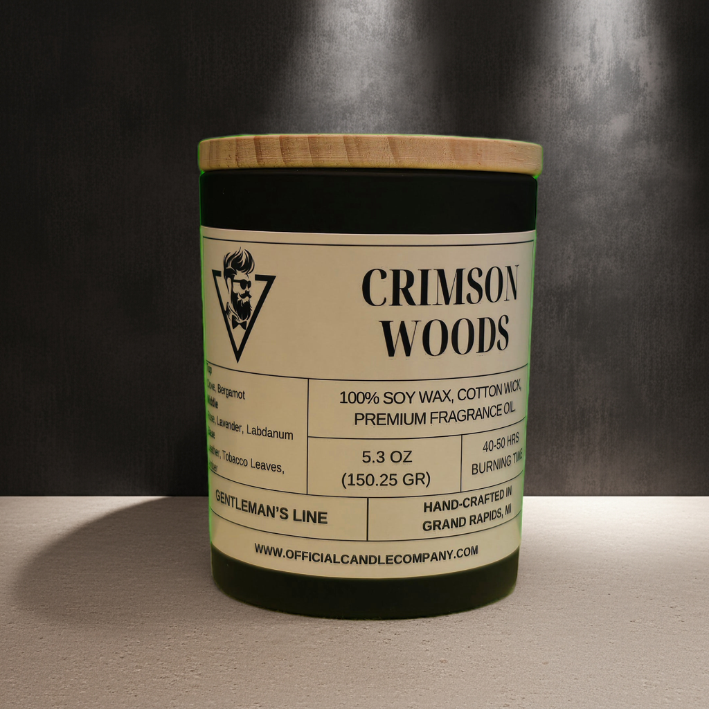 Crimson Woods Soy Candle