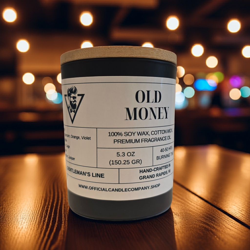 Old Money Soy Candle