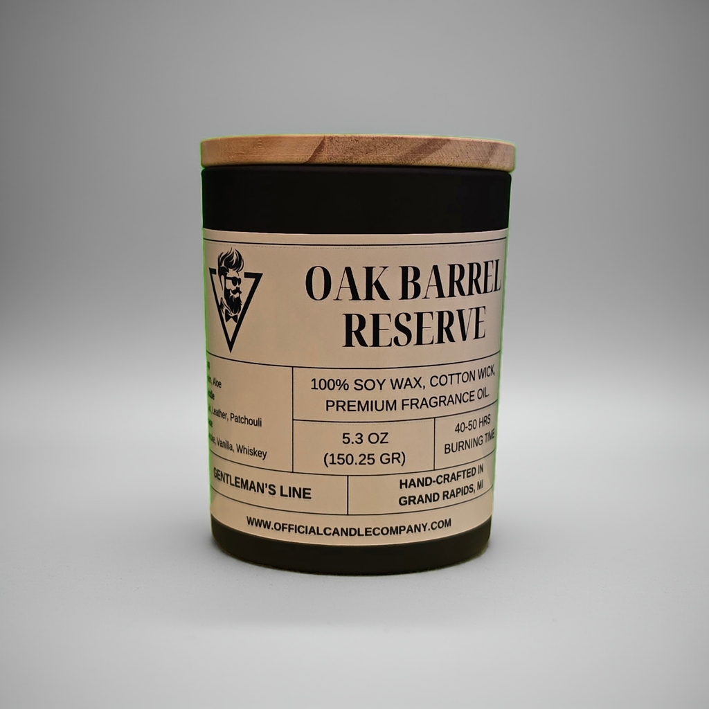 Oak Barrel Reserve Soy Candle