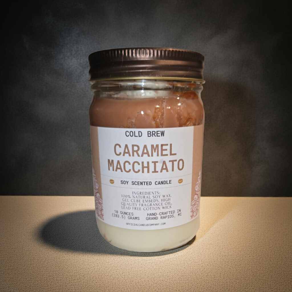 Cold Brew Caramel Macchiato Candle