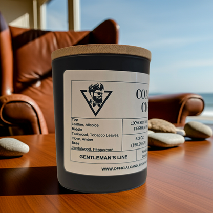 Coastal Cigar Soy Candle