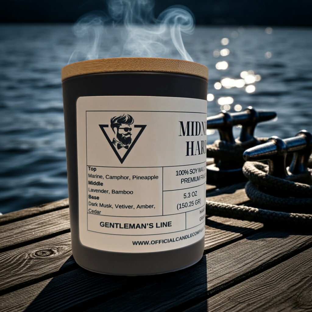 Midnight Harbor Soy Candle