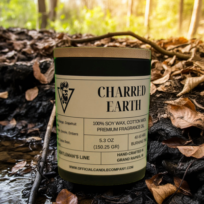 Charred Earth Soy Candle