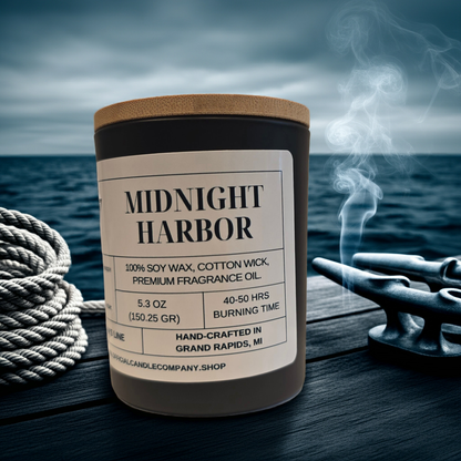 Midnight Harbor Soy Candle