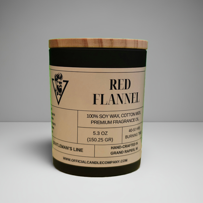 Red Flannel Soy Candle