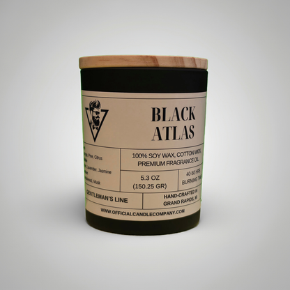 Black Atlas Soy Candle