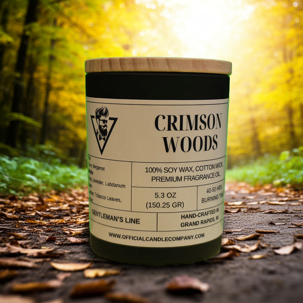 Crimson Woods Soy Candle