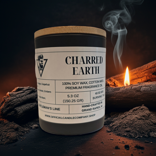 Charred Earth Soy Candle
