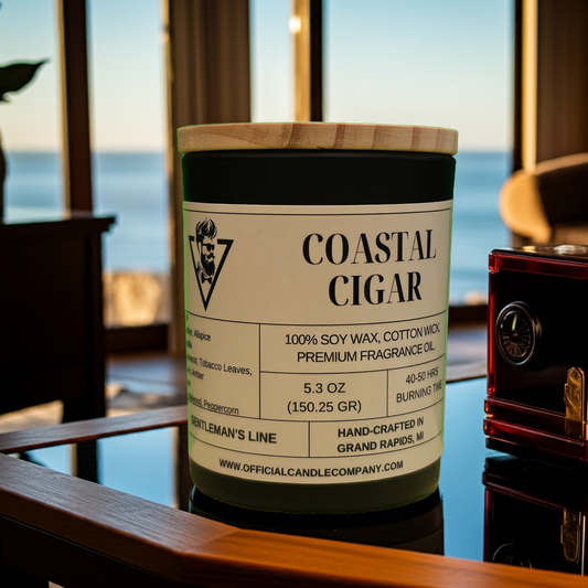 Coastal Cigar Soy Candle