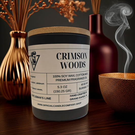 Crimson Woods Soy Candle