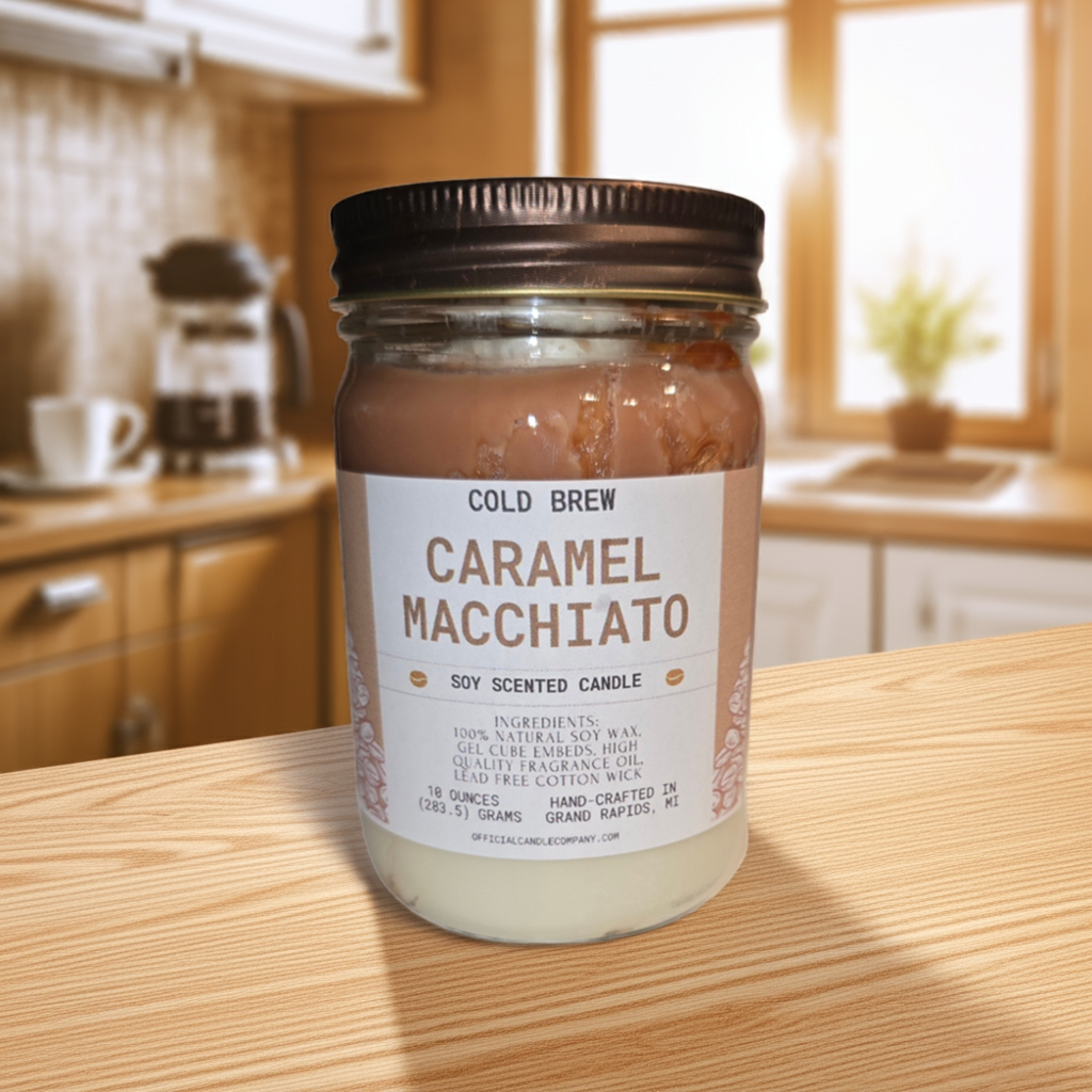 Cold Brew Caramel Macchiato Candle