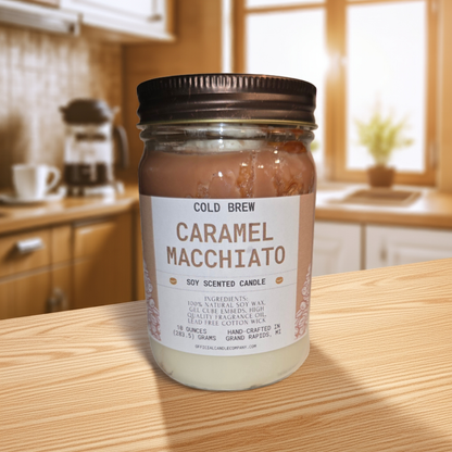 Cold Brew Caramel Macchiato Candle