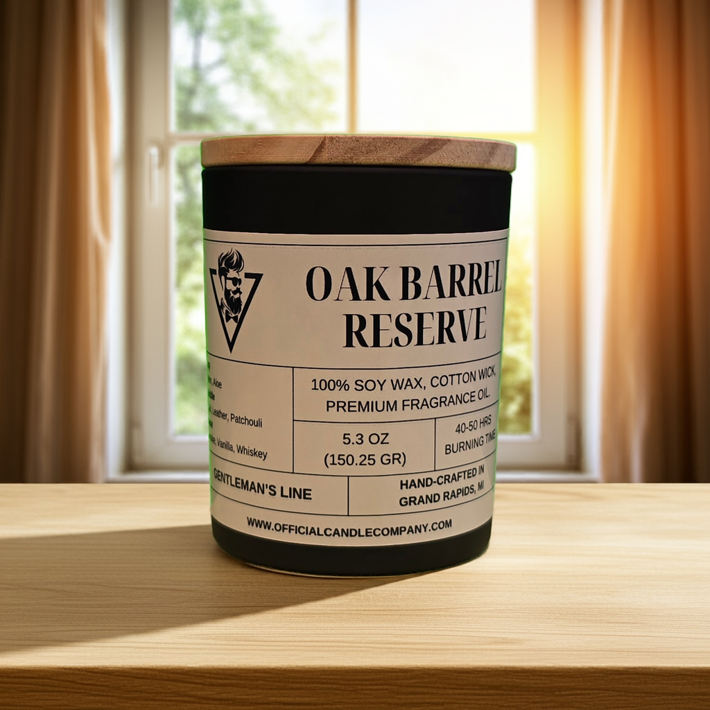Oak Barrel Reserve Soy Candle