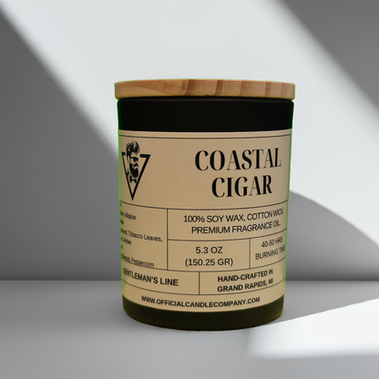 Coastal Cigar Soy Candle