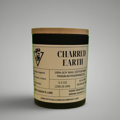 Charred Earth Soy Candle