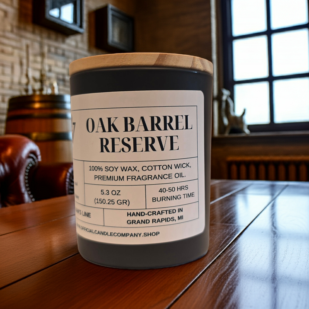 Oak Barrel Reserve Soy Candle