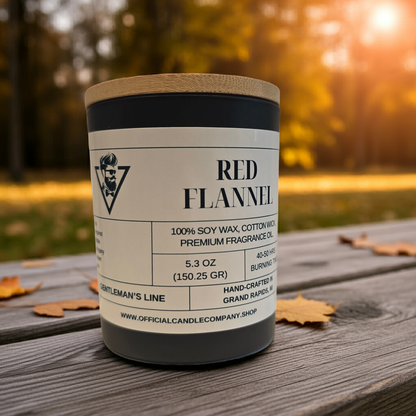 Red Flannel Soy Candle