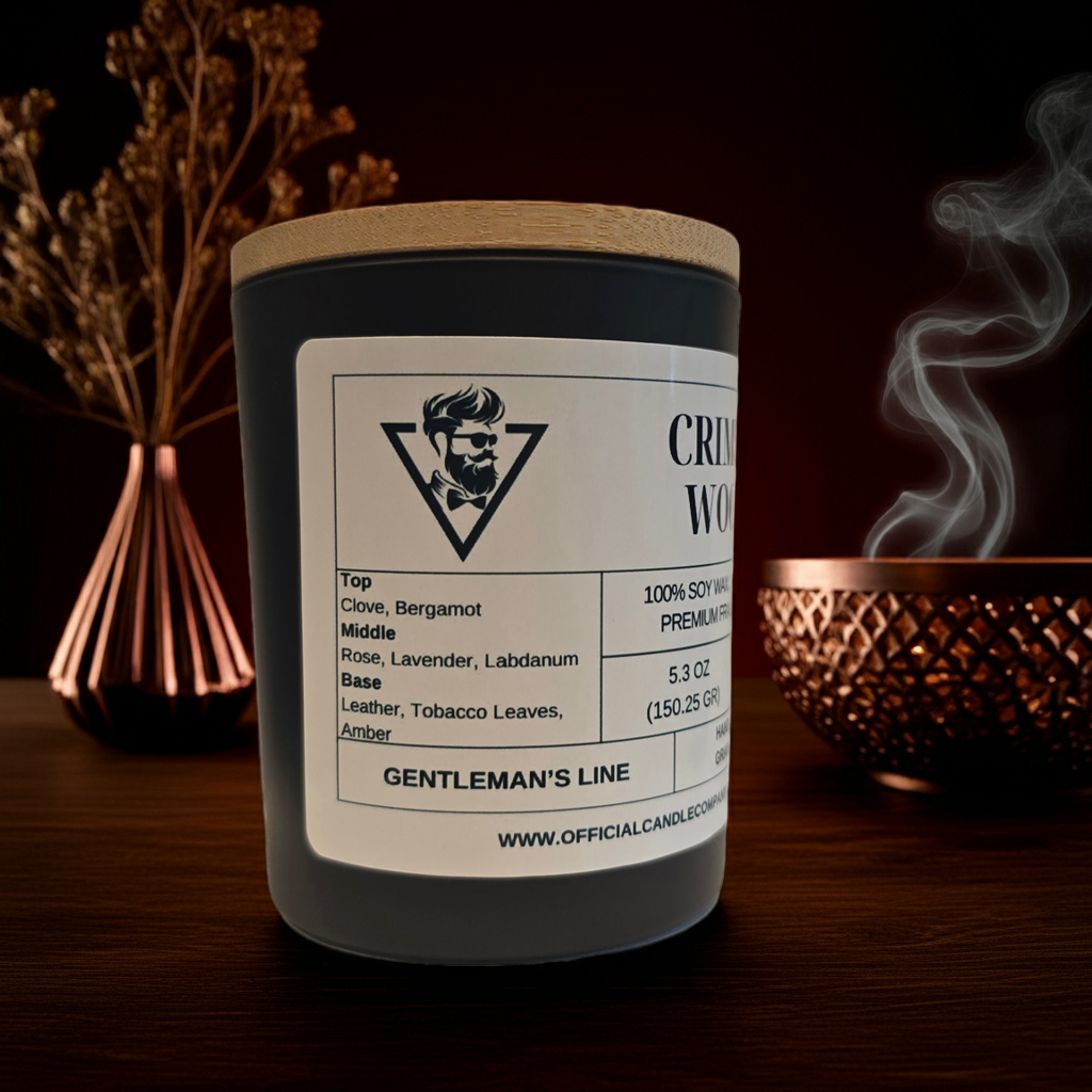 Crimson Woods Soy Candle
