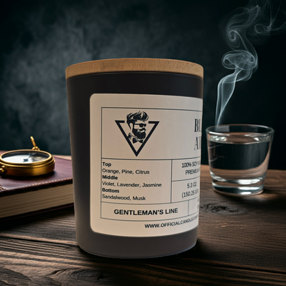 Black Atlas Soy Candle